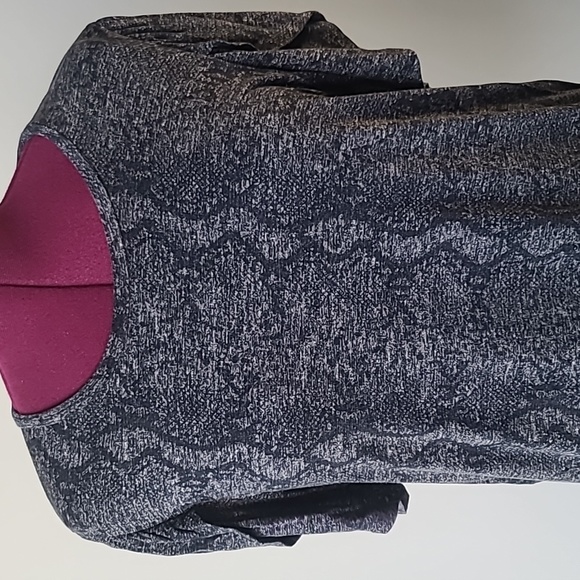 Snake Print Tulip Sleeve Top - LLR Olive - Picture 1 of 4